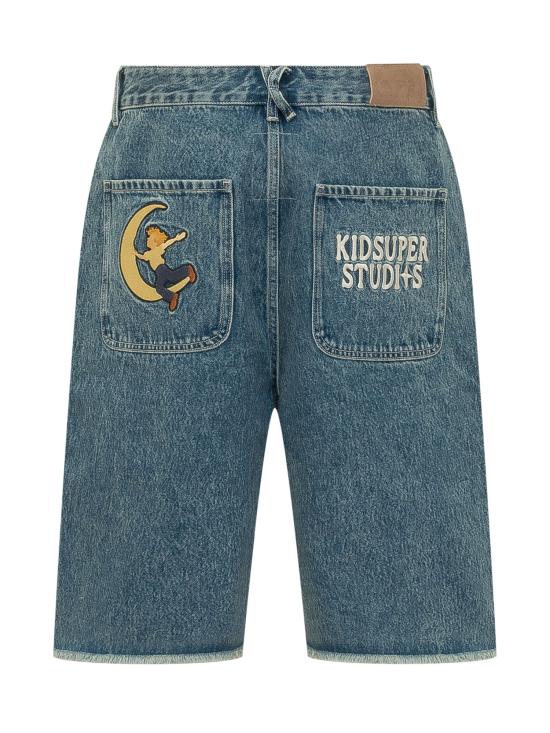 26SS 키드슈퍼 데님 숏팬츠 SS26SHRT01 DARKBLUE DARK BLUE - KIDSUPER