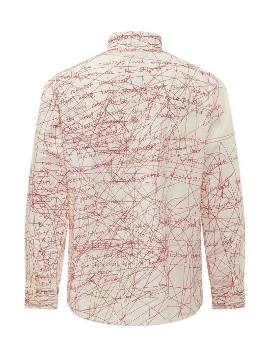 26SS 키드슈퍼 긴팔 셔츠 SS26LTP03 CREAMRED CREAM RED - KIDSUPER