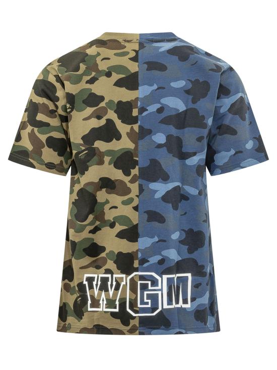 26SS 베이프 반팔 티셔츠 001CSM301009M NAVY - BAPE