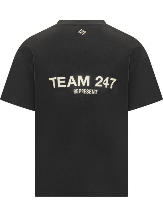26SS 리프레젠트 반팔 티셔츠 247M100108 01 JET BLACK - REPRESENT