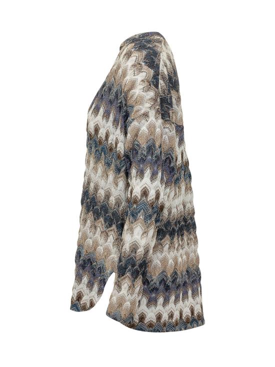 26SS 미소니 셔츠 DS26SJ01BR015J S72RA MULTI BLUE WHITE - MISSONI