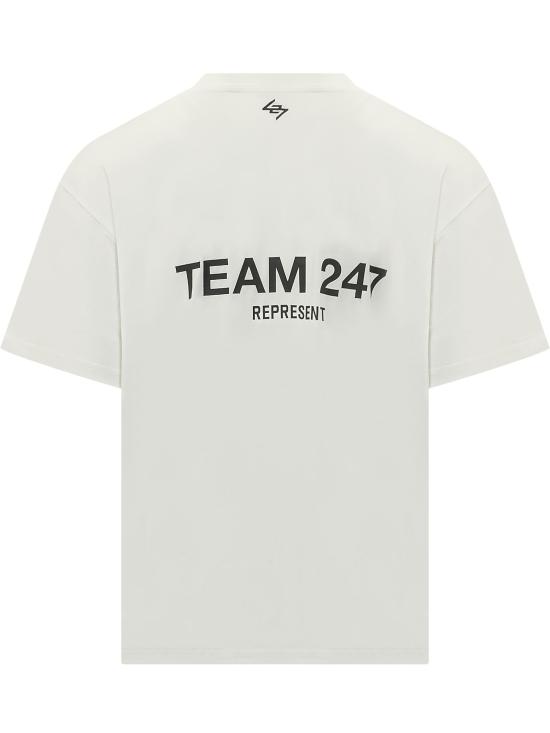 26SS 리프레젠트 반팔 티셔츠 247M100108 72 FLAT WHITE - REPRESENT