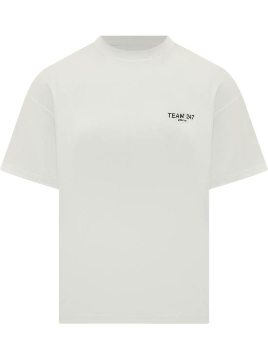 26SS 리프레젠트 반팔 티셔츠 247M100108 72 FLAT WHITE