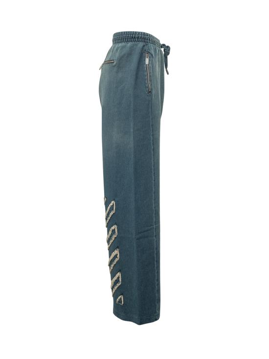 26SS 오프화이트 스트레이트 팬츠 44MCH05CS26D00 1422 HIGHLIGHTED MEDIUM - OFF WHITE