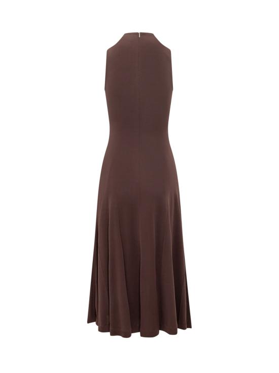 26SS 보스 롱 원피스 50557369 206 DARK BROWN - BOSS