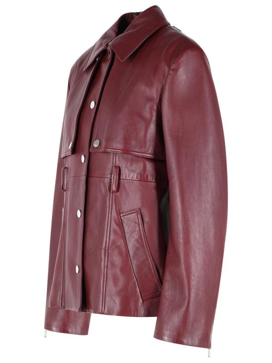 26SS 스포트막스 가죽 자켓 2612441013002 Bordeaux - SPORTMAX