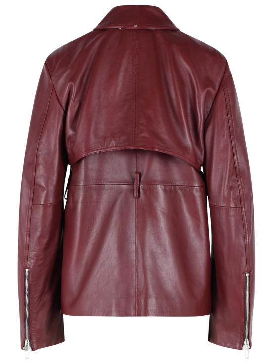 26SS 스포트막스 가죽 자켓 2612441013002 Bordeaux - SPORTMAX