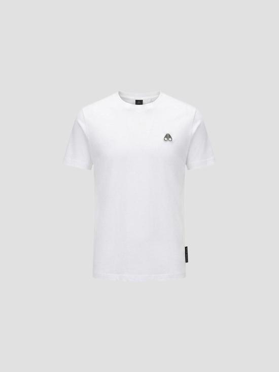 26SS 무스너클 반팔 티셔츠 M15MT777 160 WHITE