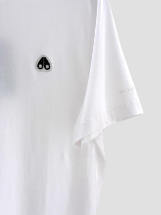 26SS 무스너클 반팔 티셔츠 M15MT777 160 WHITE - MOOSE KNUCKLES
