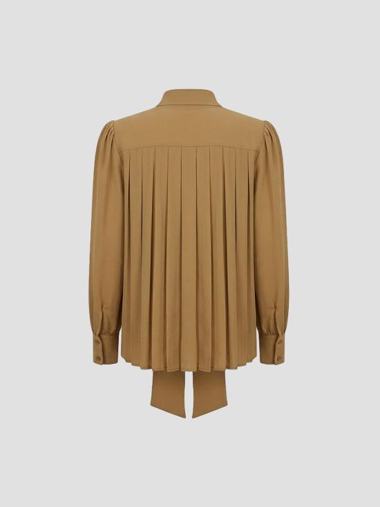 26SS 케이트 블라우스 2460338W338 980 GOLDEN OCHRE - KHAITE