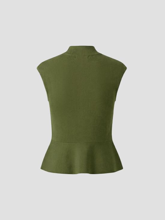 26SS 케이트 민소매 티셔츠 9806429K429 420 OLIVE - KHAITE
