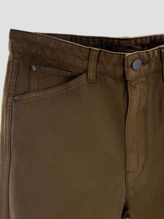 26SS 르메르 트위스트 데님 팬츠 PA1226LD1068 BR423 CACAO - LEMAIRE