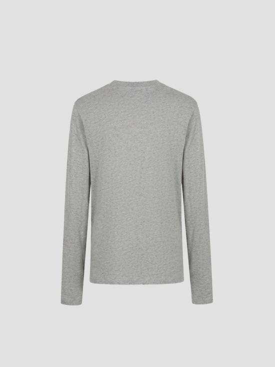 26SS 로에 후드 티셔츠 41222107 031 LIGHT GREY MEL - ROHE