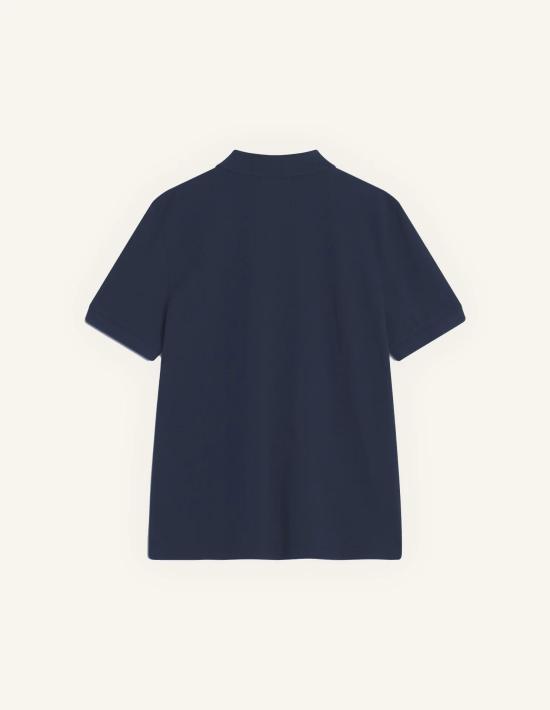 26SS 메종키츠네 폭스 헤드 레귤러 폴로 티셔츠 PM00209KP0002 0413 CLASSIC NAVY - MAISON KITSUNE