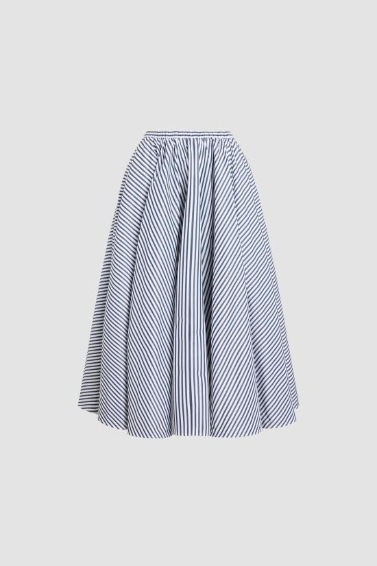 26SS 파투 미디 스커트 SK11102495970 5970 OFFSHORE STRIPES