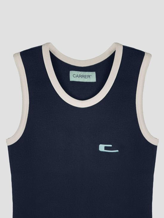 26SS 카레르 민소매 티셔츠 FERRAZ TANK TOP NAVY - CARRER
