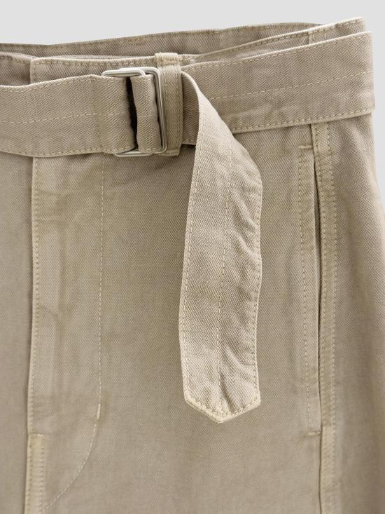 26SS 르메르 트위스트 벨티드 팬츠 PA326LD1054 BK201 MOONSTONE - LEMAIRE