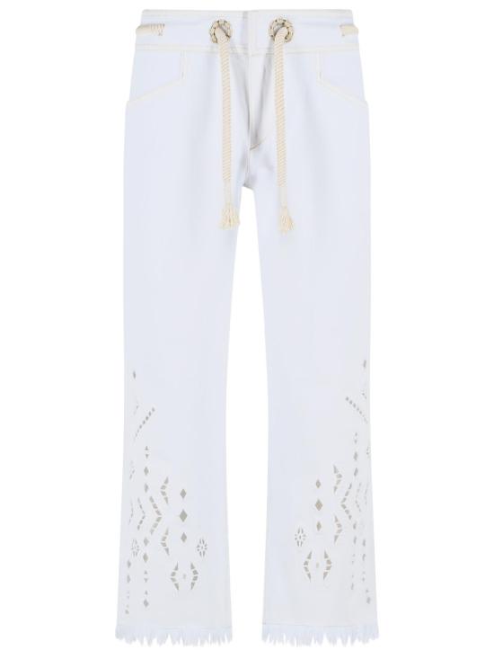 26SS 이자벨마랑 데님 팬츠 PA0694FA D2H01I20WH White