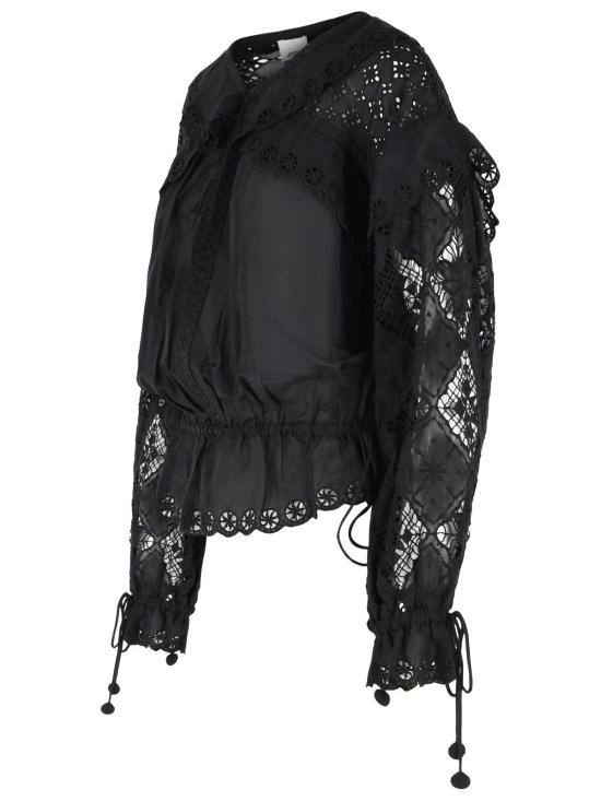 26SS 이자벨마랑 블라우스 HT0886FA D2J17IO1BK Black - ISABEL MARANT