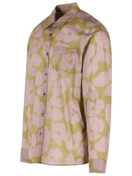 26SS 드리스 반 노튼 긴팔 셔츠 020702 3069205 Green - DRIES VAN NOTEN