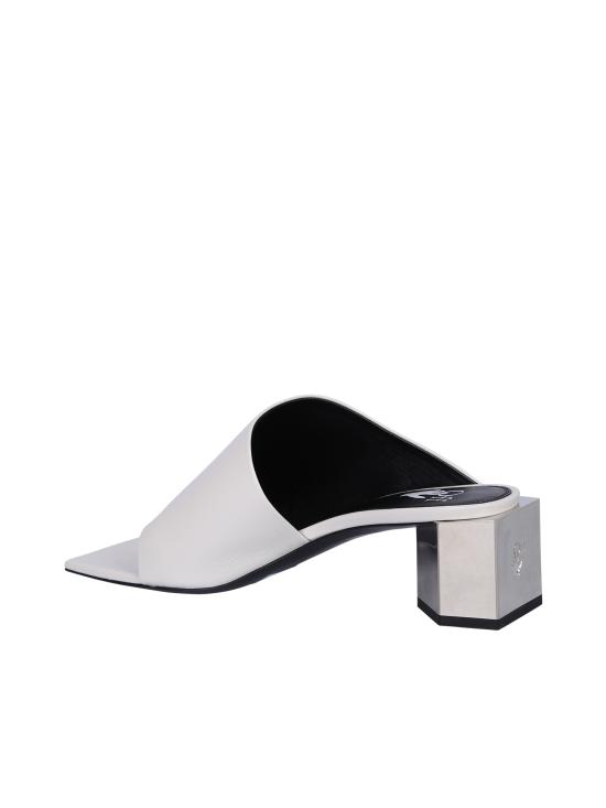  오프화이트 뮬/슬리퍼 OWIJ011S21 LEA001 0300 White - OFF WHITE
