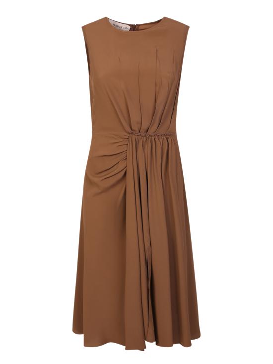  블랑카 비타 롱 원피스 ASIMINA 7504 MARRONE Brown