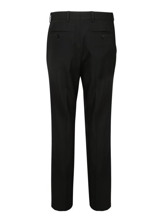  버버리 스트레이트 팬츠 8045466 Black - BURBERRY