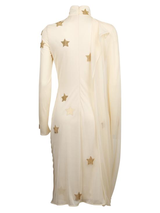  버버리 미디 원피스 8046714 B1229 White - BURBERRY