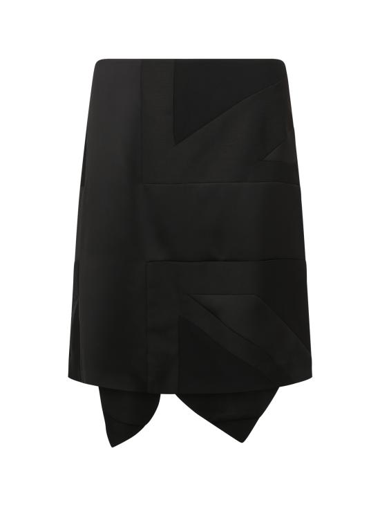  버버리 미디 스커트 8046842 A1189 Black