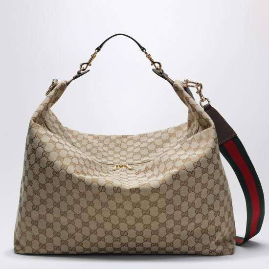 26SS 구찌 브레라 GG 캔버스 라지 크로스백 864485FAFV9 Beige