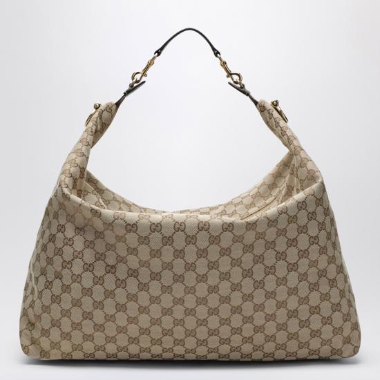 26SS 구찌 브레라 GG 캔버스 라지 크로스백 864485FAFV9 Beige - GUCCI