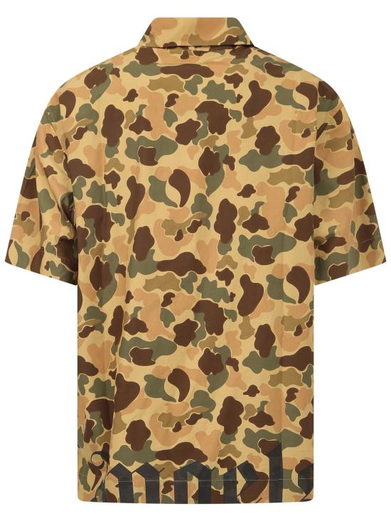  팜앤젤스 반팔 셔츠 PMGA037F21 FAB008 5666 Green - PALM ANGELS