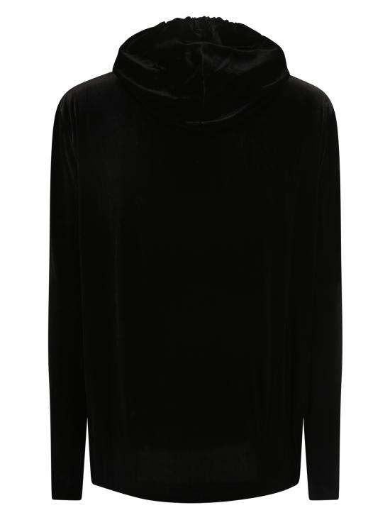  노마카말리 긴팔 티셔츠 ST3216 VE060001 BLACK Black - NORMA KAMALI