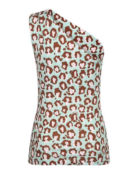  라 더블제이 민소매 티셔츠 TOP0048 JER005 LLE0002 Multi - LA DOUBLEJ