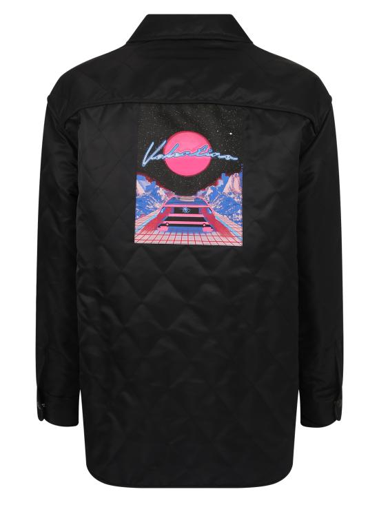  발렌티노 가라바니 패딩 XV3CLH36 80Y 0NO Black - VALENTINO GARAVANI