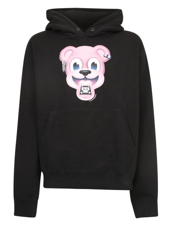  돔레벨 후드 티셔츠 TRIPPY PUL BLACK Black