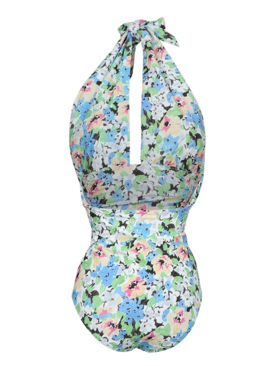  가니 원피스 수영복 A4071 228 Blue - GANNI