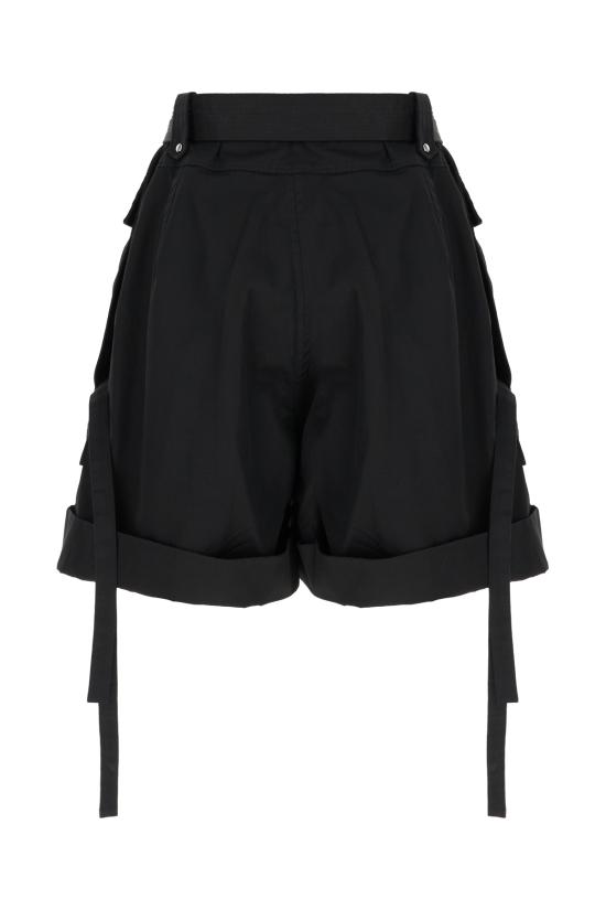26SS 알렉산더 맥퀸 숏팬츠 868654QZAQZ 1000 BLACK - ALEXANDER MCQUEEN
