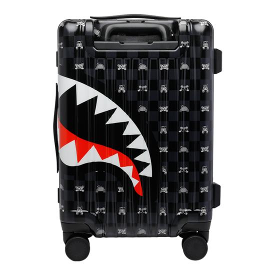 26SS 스프레이그라운드 캐리어 CL307 GRAY PEEKING CHARACTER Grey - SPRAYGROUND