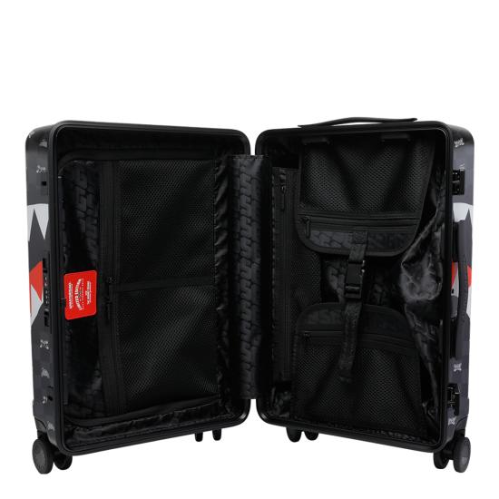 26SS 스프레이그라운드 캐리어 CL307 GRAY PEEKING CHARACTER Grey - SPRAYGROUND