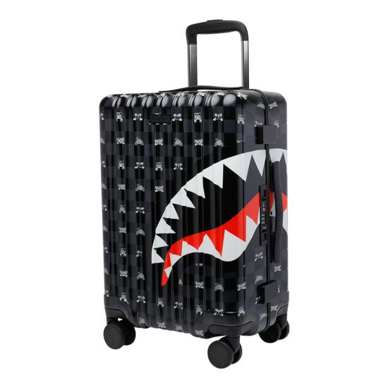 26SS 스프레이그라운드 캐리어 CL307 GRAY PEEKING CHARACTER Grey - SPRAYGROUND