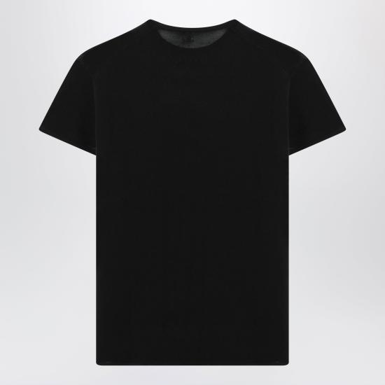 26SS 토템 반팔 티셔츠 252 WRT0476YA0173 Black - TOTEME