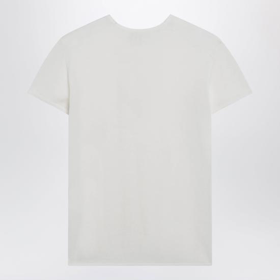 26SS 토템 반팔 티셔츠 252 WRT0476YA0173 White - TOTEME