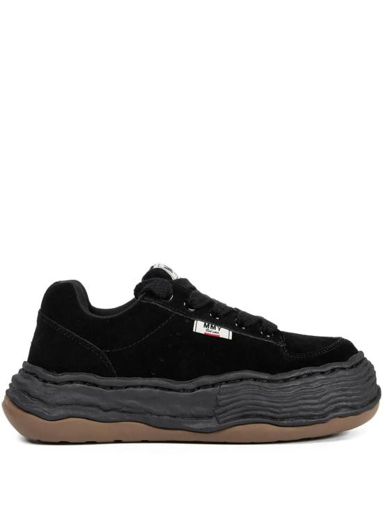 26SS 메종 미하라 야스히로 올리버 OG 솔 스웨이드 로우탑 스니커즈 A15FW702 BLK BLACK DOM