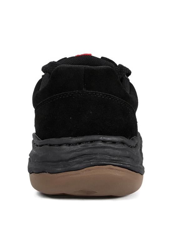 26SS 메종 미하라 야스히로 올리버 OG 솔 스웨이드 로우탑 스니커즈 A15FW702 BLK BLACK DOM - MAISON MIHARA YASUHIRO