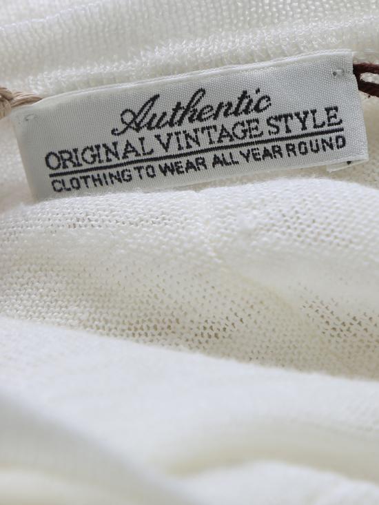  오리지날 빈티지 긴팔 티셔츠 BLANCO UNICA BIANCO White - ORIGINAL VINTAGE