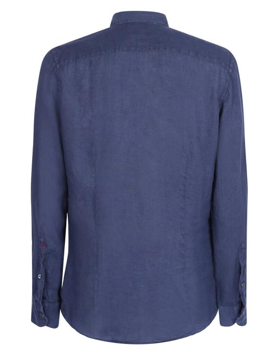 글랜긴팔 셔츠 긴팔 셔츠 5XFE00 G7023 833 Blue - GLANSHIRT