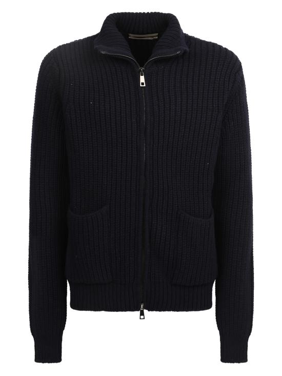  오리지날 빈티지 집업 니트 TILT BLU Blue