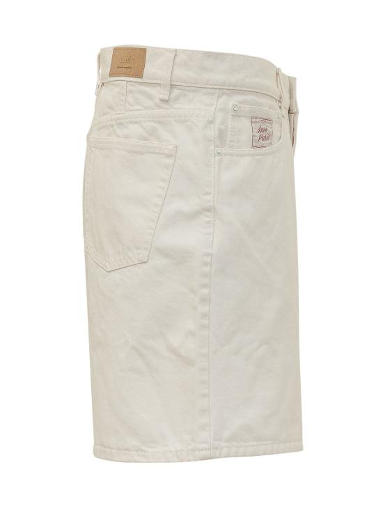 26SS 아미 숏팬츠 HSO836DE0126 136 BLANC CREME - AMI