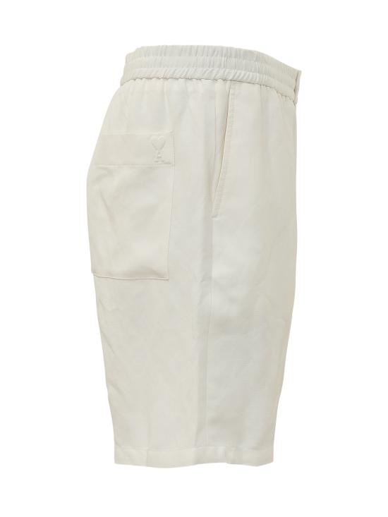 26SS 아미 숏팬츠 HSO835VI0052 136 BLANC CREME - AMI